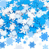Coopay 1200 Pieces Mini Foam Snowflake Stickers Self-Adhesive Snowflake Stickers Decals for Christmas Decoration, DIY Craft Projects, Assorted Color