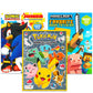 Ultimate Video Game Coloring and Activity Book Set - Bundle with Sonic the Hedgehog, Minecraft, Pokemon Kids Coloring Pages Plus Stickers, More |