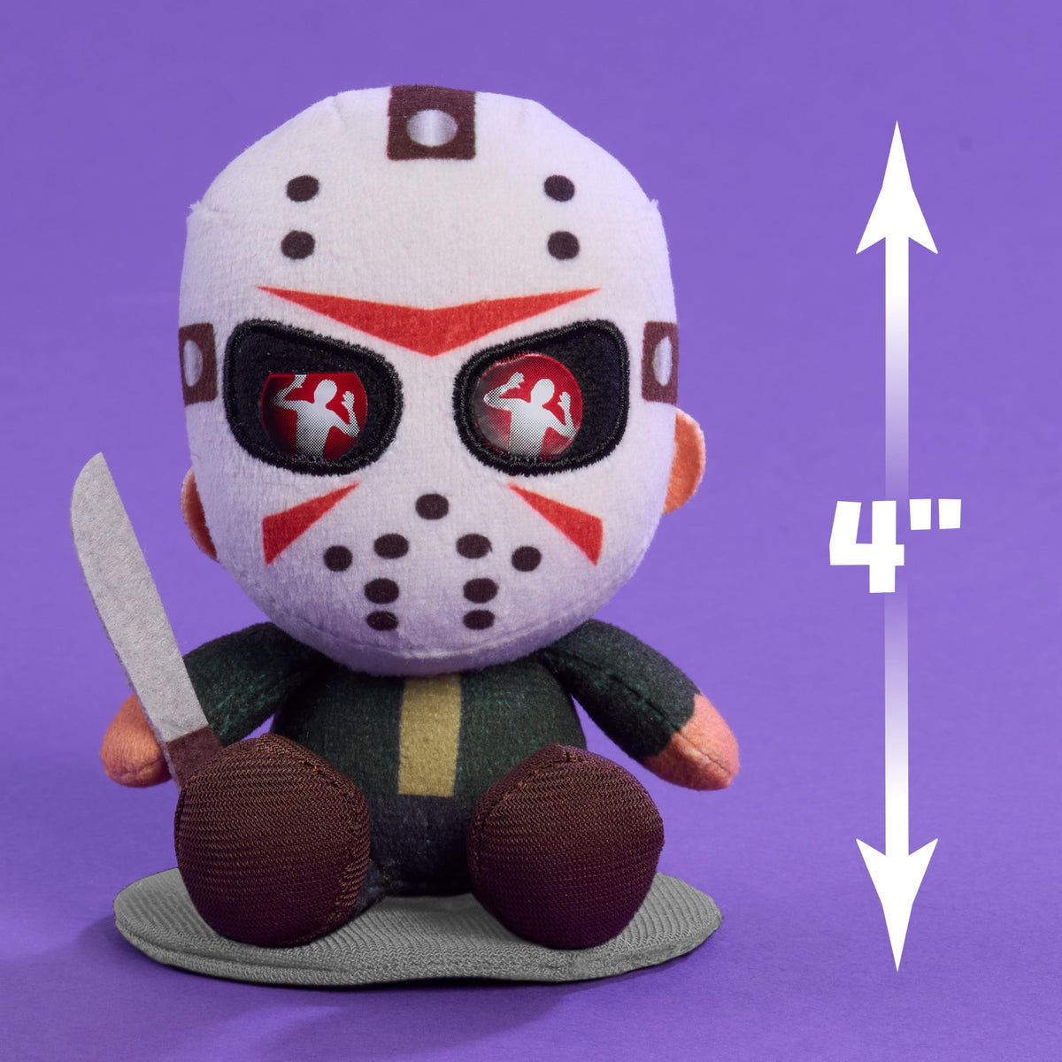 Perch’d Tiny Nightmares Jason Shoulder Plush Magnetic Shoulder Pal