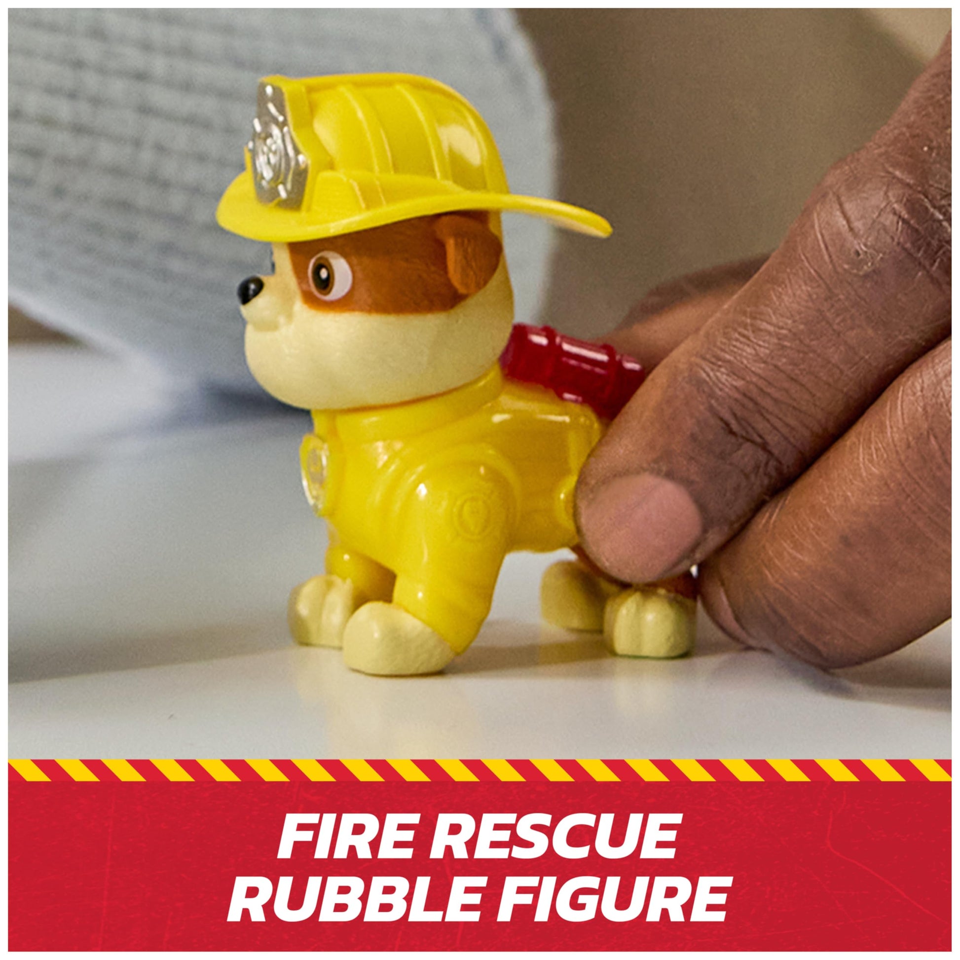 Paw Patrol Fire Rescue Rubble Fire Dump Truck Toy Vehicle Set