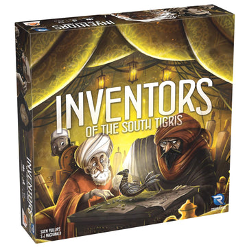 Renegade Game Studios: Inventors of The South Tigris Strategy Board Game, Dice-Building Mechanics, Ages 14+, 1-4 Players, Replayable