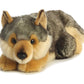 Aurora Miyoni 11.5" Wolf Realistic Stuffed Animal