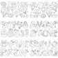 Children's Drawing Roll, Coloring Paper Roll for Kids Gift,120 * 11.8 Inches DIY Painting Drawing Paper Roll, Sticky Drawing Paper Roll, Early