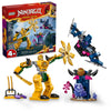 LEGO NINJAGO Arin’s Battle Mech, Ninja Toy Set for Kids with Arin Ninja Minifigure and Katana Sword Accessory, Gift Idea for Boys and Girls Aged 4