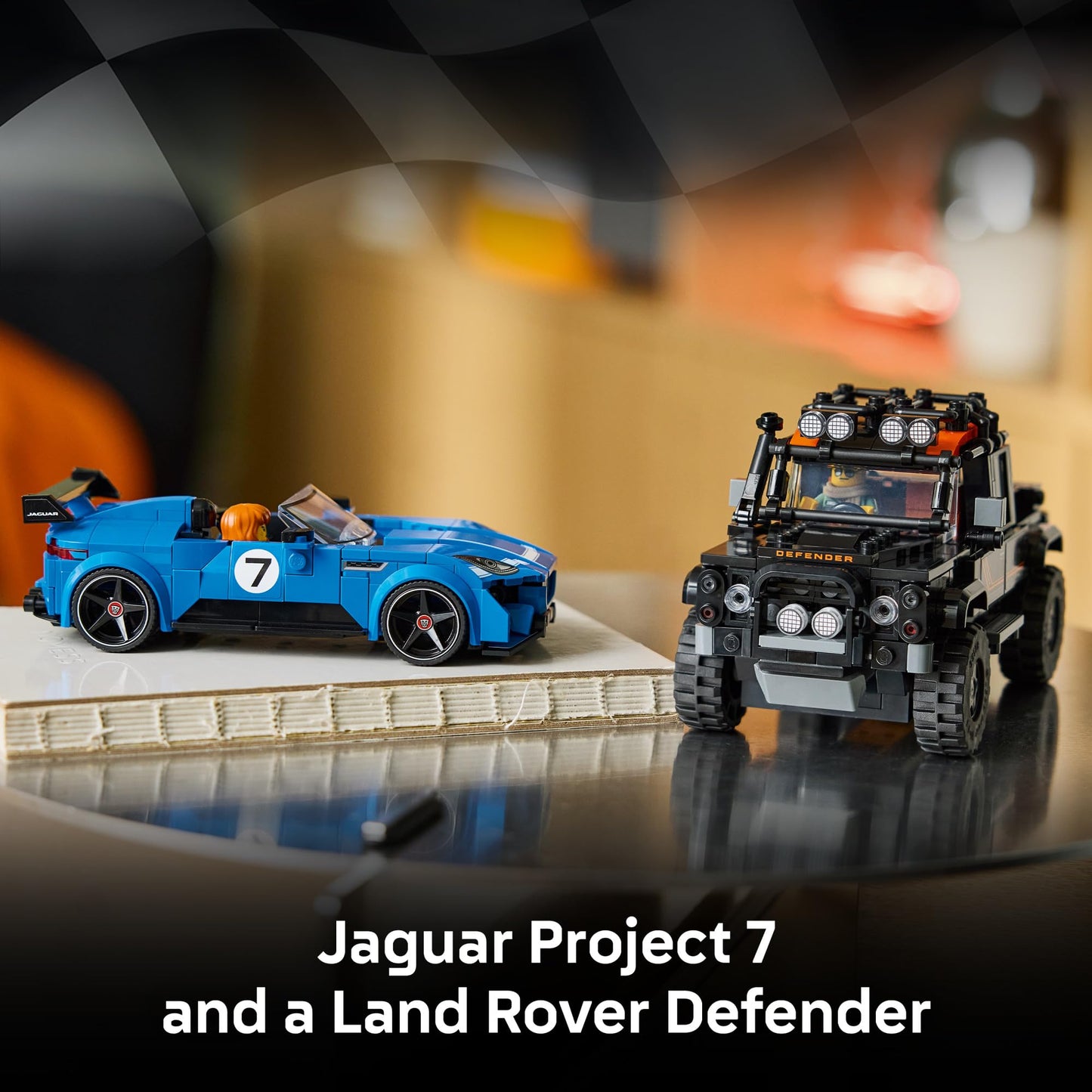 LEGO Speed Champions Jaguar Project 7 & Land Rover Defender 77264