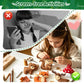 CiyvoLyeen Woodland Animals Craft Kit Kids DIY Crafting and Sewing Set Woodland Animals Felt Plushie for Girls and Boys Educational Beginners Sewing