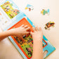 Melissa & Doug Take-Along Magnetic Jigsaw Puzzle Set - On the Farm (2 x 15 Piece) Travel Activity Toy for Preschoolers and Kids Ages 3+ - FSC