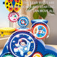 MIEBELY 30Pcs Space STEM Gear Set Electric Toy for Kids Ages 3+