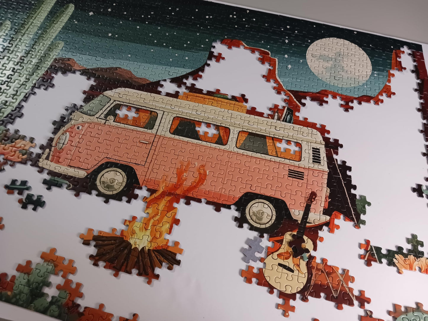 Snappy Puzzles Under Desert Skies | 1000-Piece Jigsaw Puzzle for Adults | Made in The USA with Satin Finish