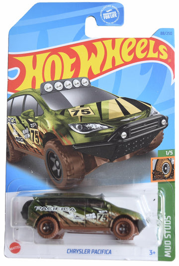Hot Wheels Chrysler Pacifica, Mud Studs 1/5 [Green] 88/250