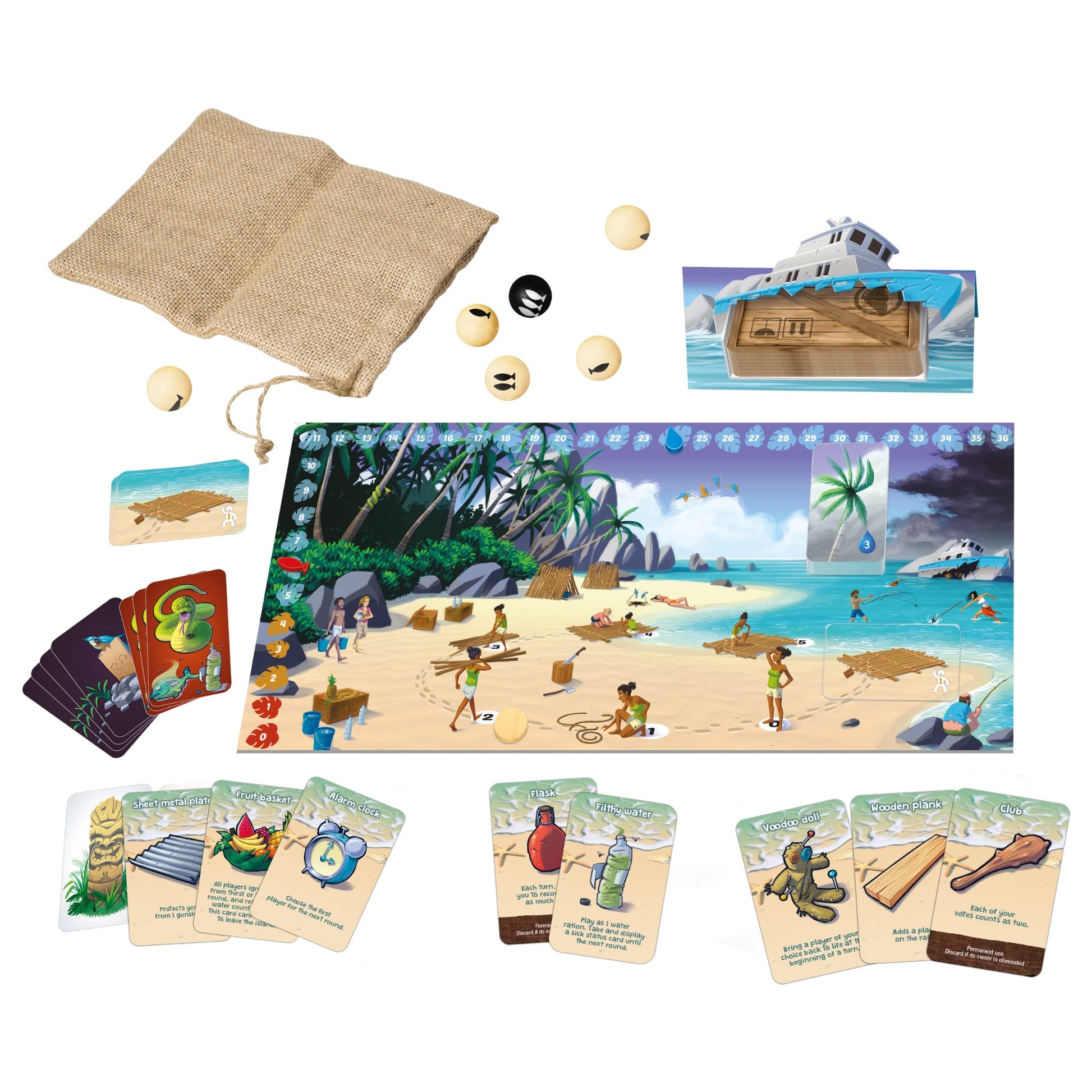 Hellapagos: Big Box | Cooperative Party Game for Teens and Adults | Ages 10+ | 3 to 12 Players | 20 Minutes
