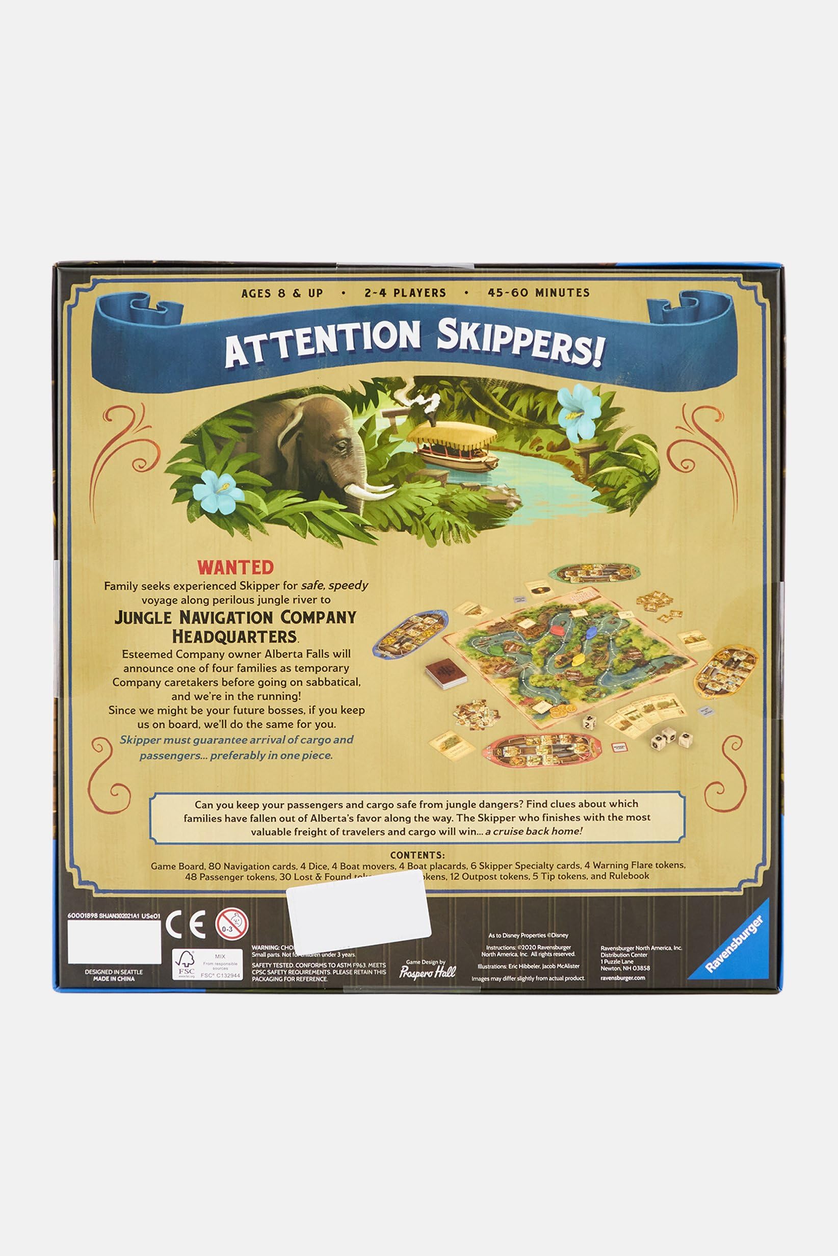 Ravensburger Disney Jungle Cruise Adventure Game for Ages 8 & Up - Amazon Exclusive