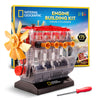 National Geographic 4-Cylinder Engine Building Kit Working Model for Kids