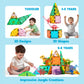 SYNCFUN Magnetic Building Tiles Dinosaur Set for Kids, 50PCS Including 5 Cute Dinosaurs, Educational STEM Toy for Boys & Girls Ages 3-5 4-8, Christmas