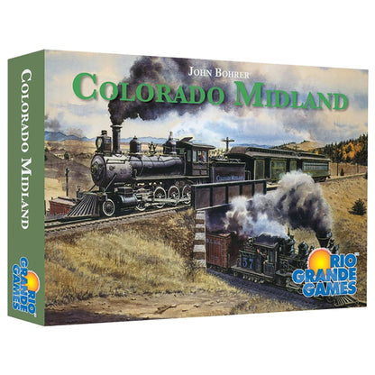 Rio Grande Games Colorado Midland - Rocky Mountain Train Strategy Board