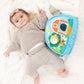 Melissa & Doug Rollables Take-Along Tote with Giraffe Infant and Toddler Toy (2 Pieces)