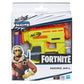 Fortnite Micro AR-L Nerf MicroShots Dart-Firing Toy Blaster and 2 Official Nerf Elite Darts for Kids, Teens, Adults