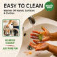 Veggie Baby Edible Finger Paint for Babies - Non Toxic Baby Safe Paint Powder, 5 Pouches, Vegan Vegetable Colors, Easy Clean, Made in USA, Creative