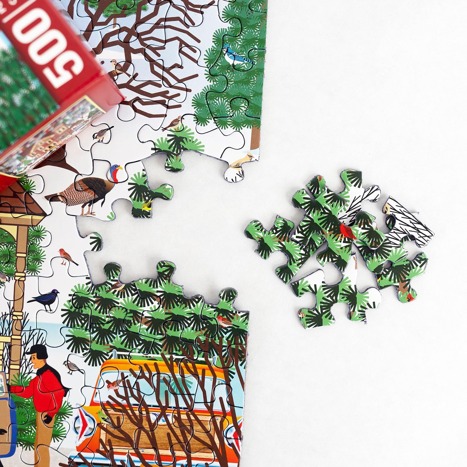 Springbok Winter Bed & Breakfast 500 Piece Christmas Jigsaw Puzzle