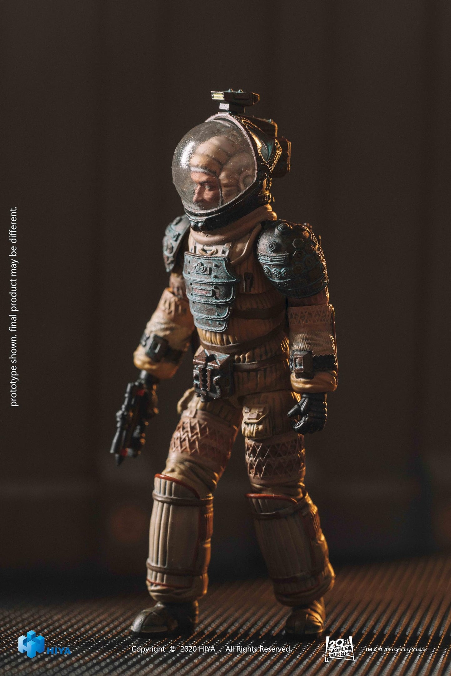 Hiya Toys Exquisite Mini Series 1/18 Scale 4 Inch Alien Kane in Spacesuit Action Figure
