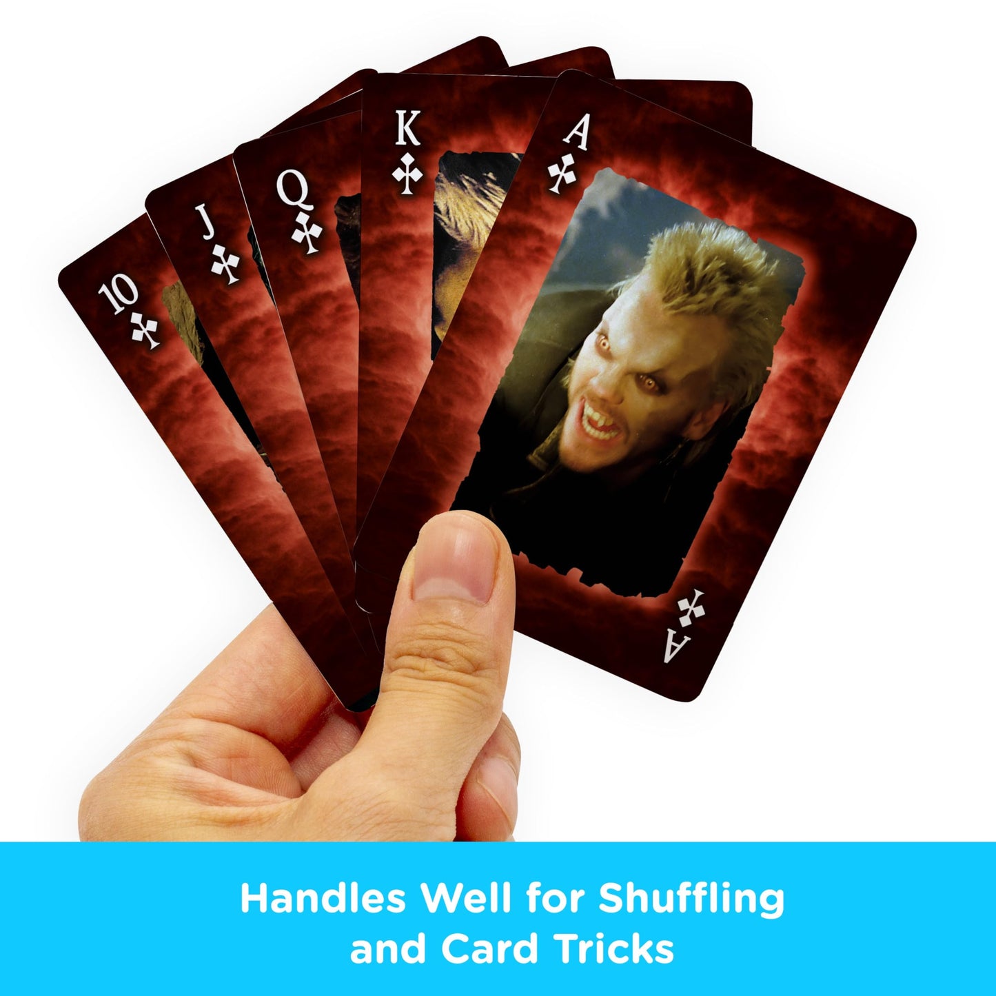 Aquarius The Lost Boys Playing Cards Standard Deck, Vampire Horror Movie Card Game Collectible Gift for Teens and Adults