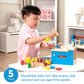 Melissa & Doug Hammer and Saw Tool Bench - Wooden Building Set (32 pcs),Multicolor,1Size