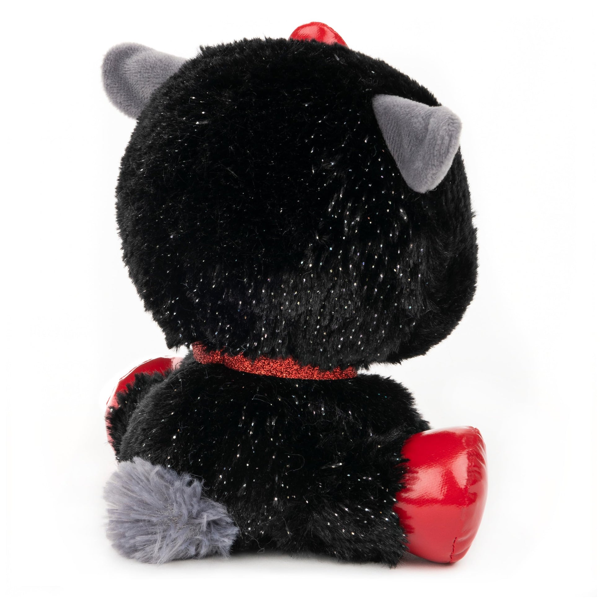 GUND P.Lushes Designer Fashion Pets Special-Edition Ba-Bah Noir Llama Premium Stuffed Animal, Black and Red, 6”