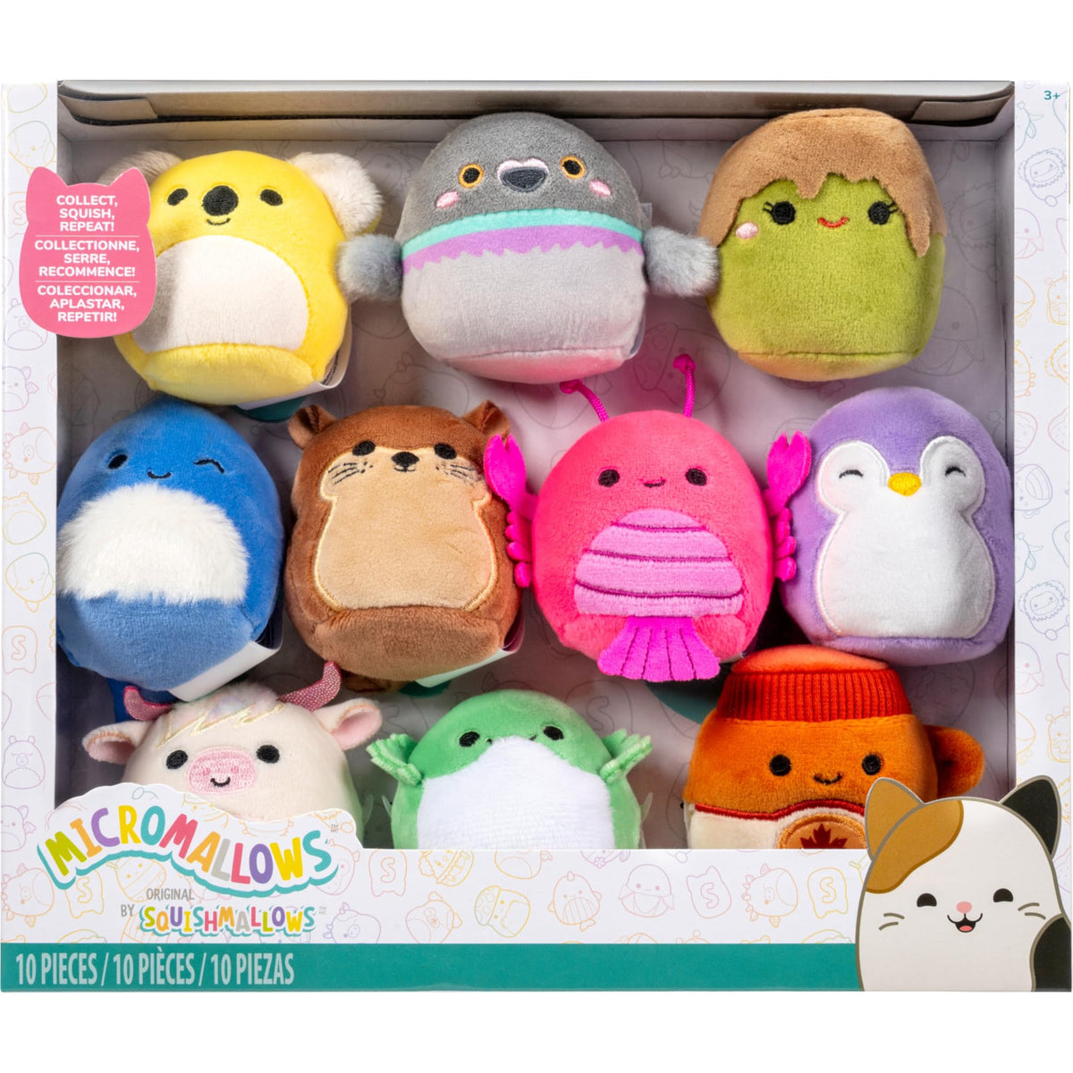 Squishmallows Original Micromallows Plush 10-Pack