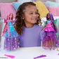 Barbie A Touch of Magic Fashion Doll, Brooklyn with Wing-Detailed Dress, 7-inch Long Colorful Hair, 2 Fantasy Pets & Accessories