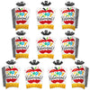 Big Dot of Happiness Teacher Retirement - Table Decorations - Happy Retirement Party Fold and Flare Centerpieces - 10 Count