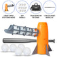 YESMARKS Kids Auto Baseball Pitching Machine Outdoor Toy Set - Training Equipment & Batting Practice Toys for Youth, Includes 10 Baseballs, Baseball