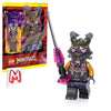 LEGO NINJAGO Crystalized Minifigure - Overlord (Crystal King) with Weapon
