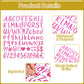 1620Pcs Letter Stickers 20 Sheets Alphabet Stickers Vinyl 1 Inch Stick on Letters Glitter Self-Adhesive Waterproof ABC Number Stickers Graduation Cap