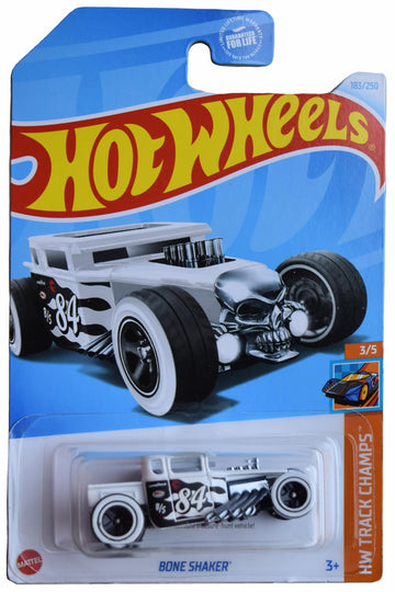 Hot Wheels Bone Shaker, HW Track Champs 3/5 [White] 183/250