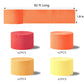 Orange Streamers Party Decorations, 8 Rolls 656ft Red Orange Yellow Crepe Paper Streamers for Thanksgiving Birthday Anniversary Firefighter Fall