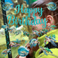 Sea Turtle Birthday Banner with Garland Hanging Swirls, Turtle Birthday Decorations for Ocean Themed Party