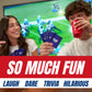 OFF TOPIC Game Day Football Card Game for Adults - Party Games for Football - 2-in-1 Adult Games
