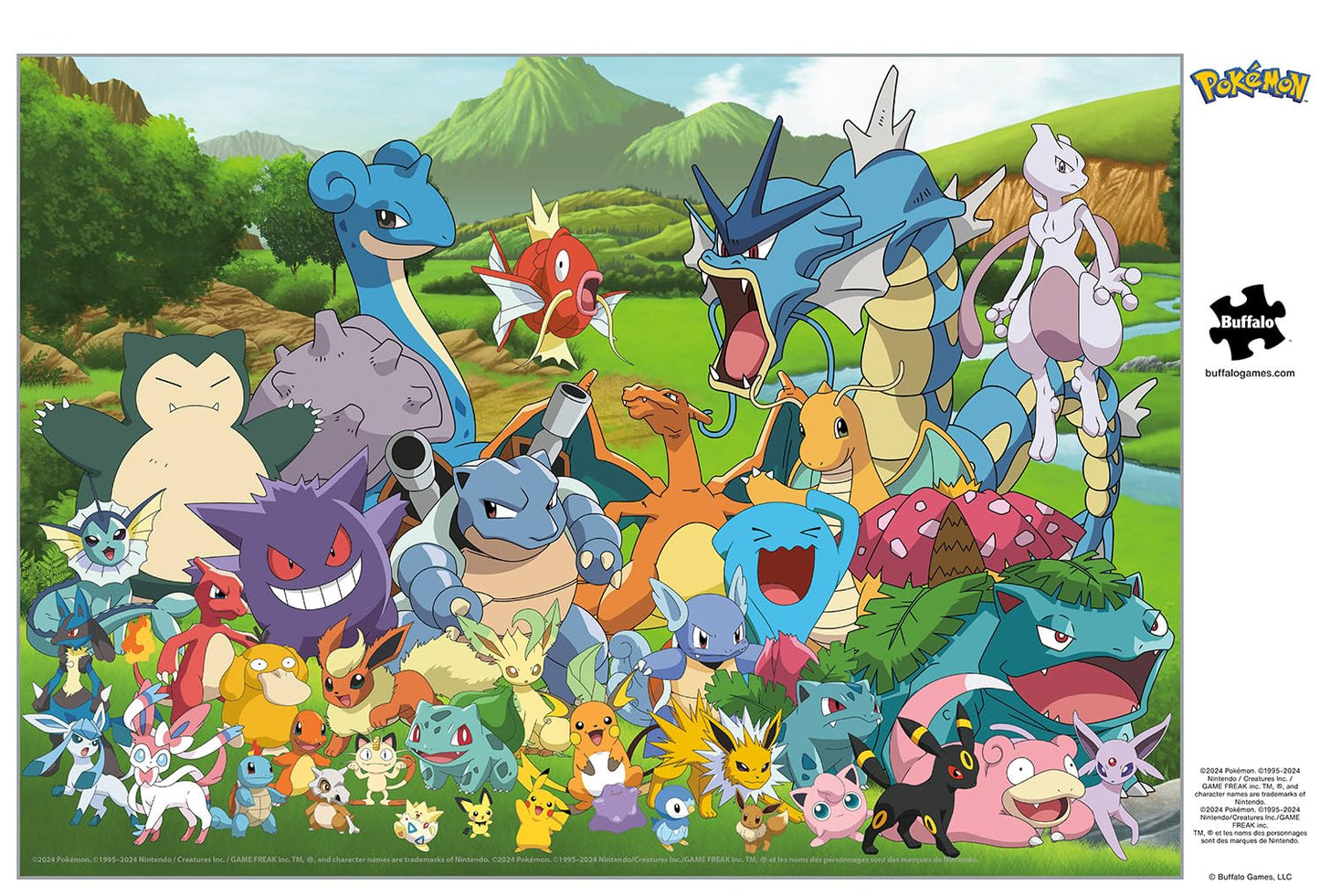 Buffalo Games - Pokémon Favorites Group - 500 Piece Puzzle for Adults