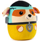 PAW Patrol Franken Rubble Squish Plush, Official Toy from The Hit Cartoon, Special Edition Squishy Stuffed Animal for Ages 1 and Up, 12”