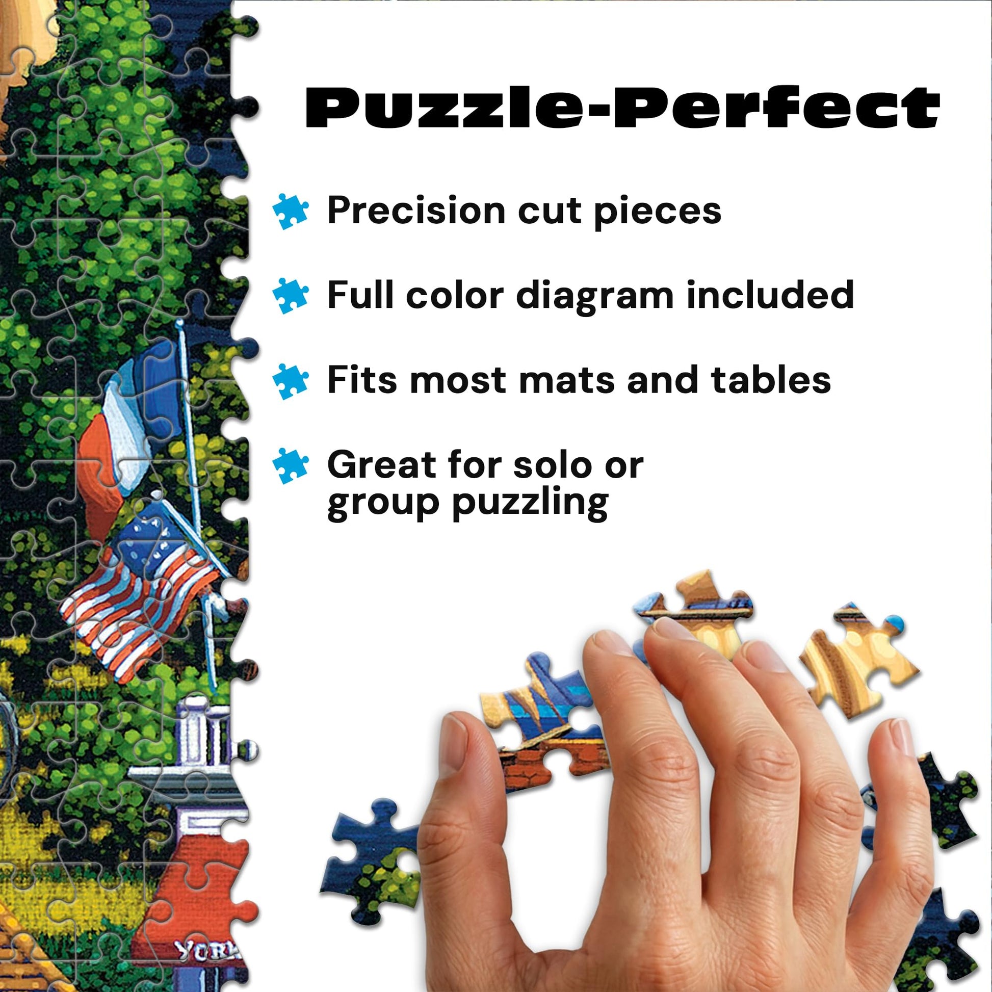 Buffalo Games - Eric Dowdle - Victory at Yorktown - 300 Large Piece Puzzle