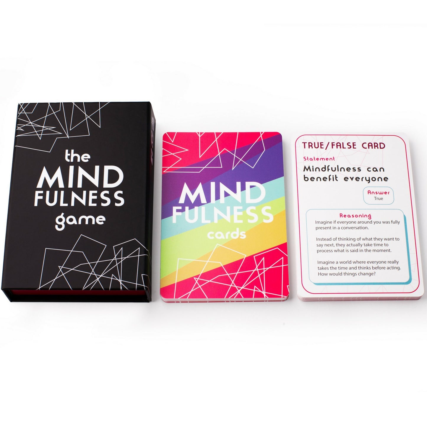 Mindfulness Cards - Conversation Cards for Kids and Therapy Games for Teens, Kids and Adults. Mindfulness Game for Better Communication and Social