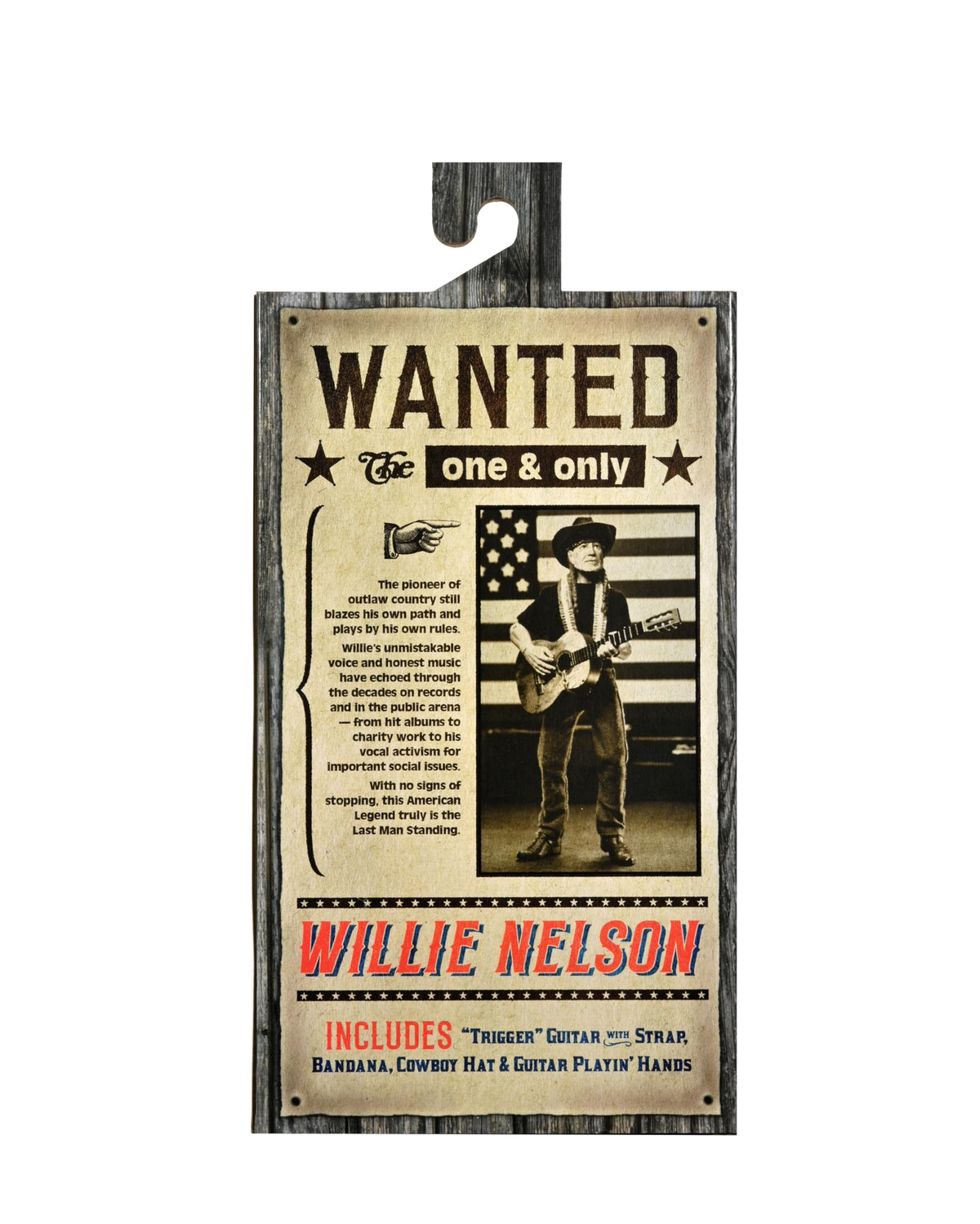 NECA Willie Nelson 8" Clothed Figure