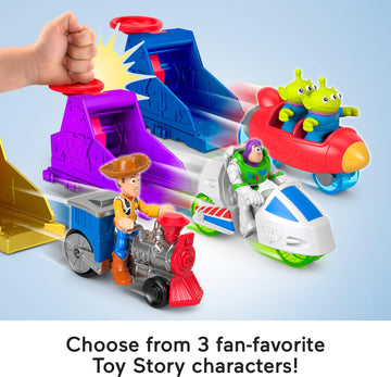 Fisher-Price Imaginext Toy Story Launcher with Buzz Lightyear & Vehicle