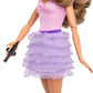 Barbie Fashionistas Doll #228, Blind Barbie Doll Wearing Pink Top and Ruffled Skirt with Cane and Sunglasses in Partnership with the American