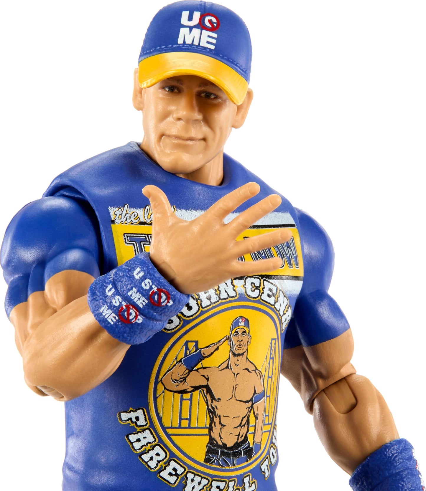 Mattel WWE John Cena Action Figure, Main Event Series #159, 6-inch Collectible Superstar with 14 Articulation Points & Life-Like Look
