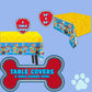 Unique Paw Patrol Party Supplies | Table Cover Set | Officially Licensed | 54" x 84" Plastic Table Covers 2 Count | Birthday Decorations for Kids