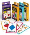 Carson Dellosa Toddler Flash Cards 4-Pack for Preschool Learning Activities