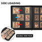Toploader Binder, Holds 360 Top Loaders,9 Pocket Top Loader Binders for 3" x 4" Rigid Cards,Toploader Card Binder for Trading Cards Baseball, Football