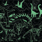 Ceaco - Glow in the Dark Dinoland - 100 Piece Jigsaw Puzzle Ages 6+