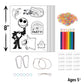 Shrinky Dinks Junior Disney Tim Burton’s The Nightmare Before Christmas Activity Kit, 50-Pieces, Kids Toys for Ages 5 Up by Just Play